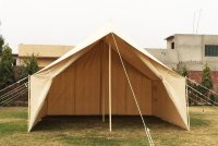 tente de foire 5 x 5 m, naturelle