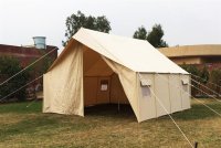 tente de foire 5 x 5 m, naturelle