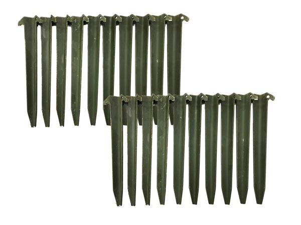 piquets de tente US alu, originaux - doccasion 20 pcs - UV