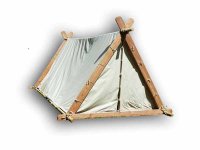 Tente viking naturelle - dimensions : 220 x 350 x 200 cm