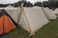 Tente viking naturelle - dimensions : 220 x 350 x 200 cm