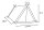 Tente viking naturelle - dimensions : 220 x 350 x 200 cm