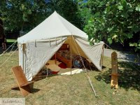 Magiezelt 3 x 3 natur