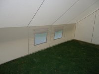 Tente safari 4x6 m - naturel