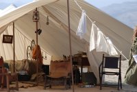 Tente safari 4x6 m - naturel