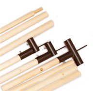 jeu de mâts - tente de chevalier 5x9