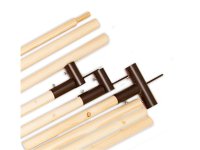 jeu de mâts - tente de chevalier 5x9