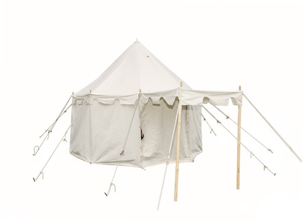 tente de lansquenet Burckhardt 170 - rouge-naturel