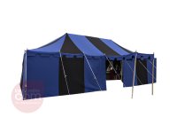Ritterzelt 5x9 Marquard blau-schwarz