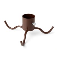 Kleiderhaken für Rundholzstange Ø 5,5 - Halbe...