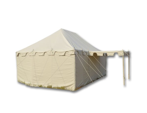 tente de chevalier 4x6 Herbort naturelle (PolyCoton)