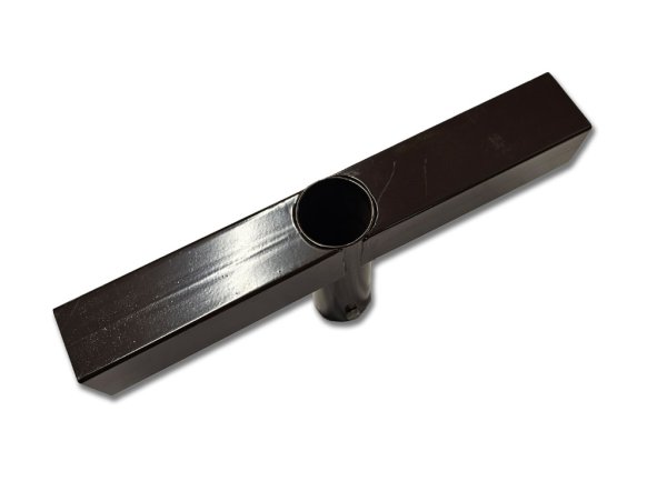 raccord en T avec passage Ø 55 mm, 54 x 54 mm