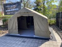 blowee Luftzelt 3.60 x 3.60 Meter, oliv