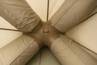 Tente à mât unique blowee Ø 3,50 mètres