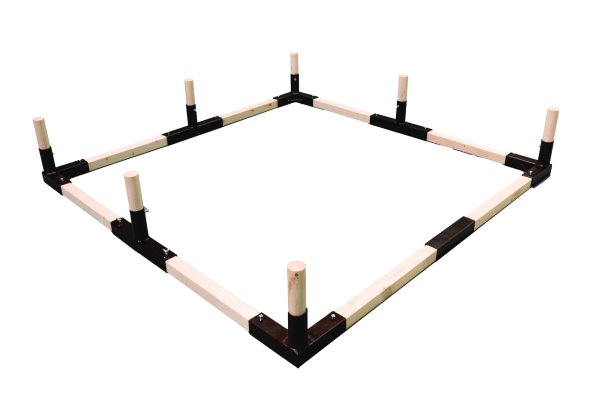 cadre (bas) : tente de chevalier 4x4