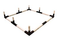 Rahmen (unten): Ritterzelt 4x4