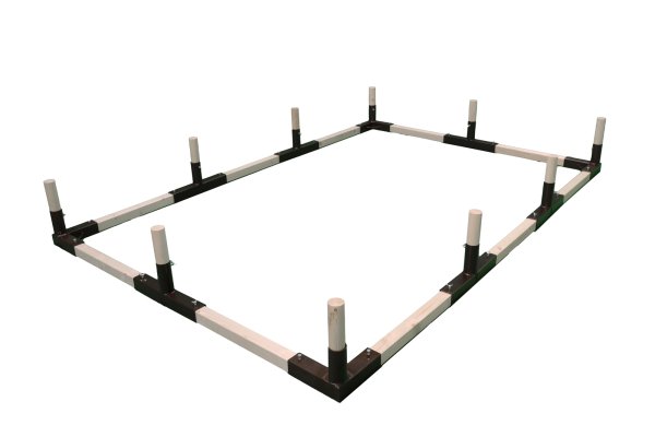 cadre (bas) : tente de chevalier 4x6