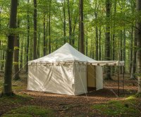 tente de chevalier 3x3 naturelle